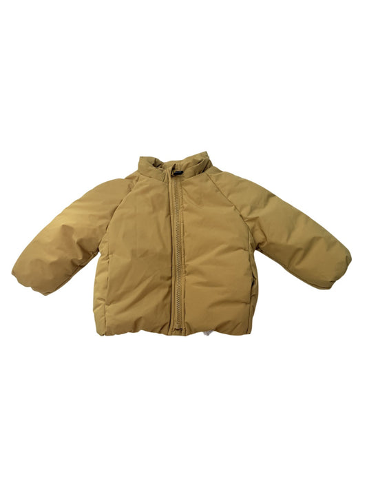 Zara Mustard Puffer Jacket 9-12M