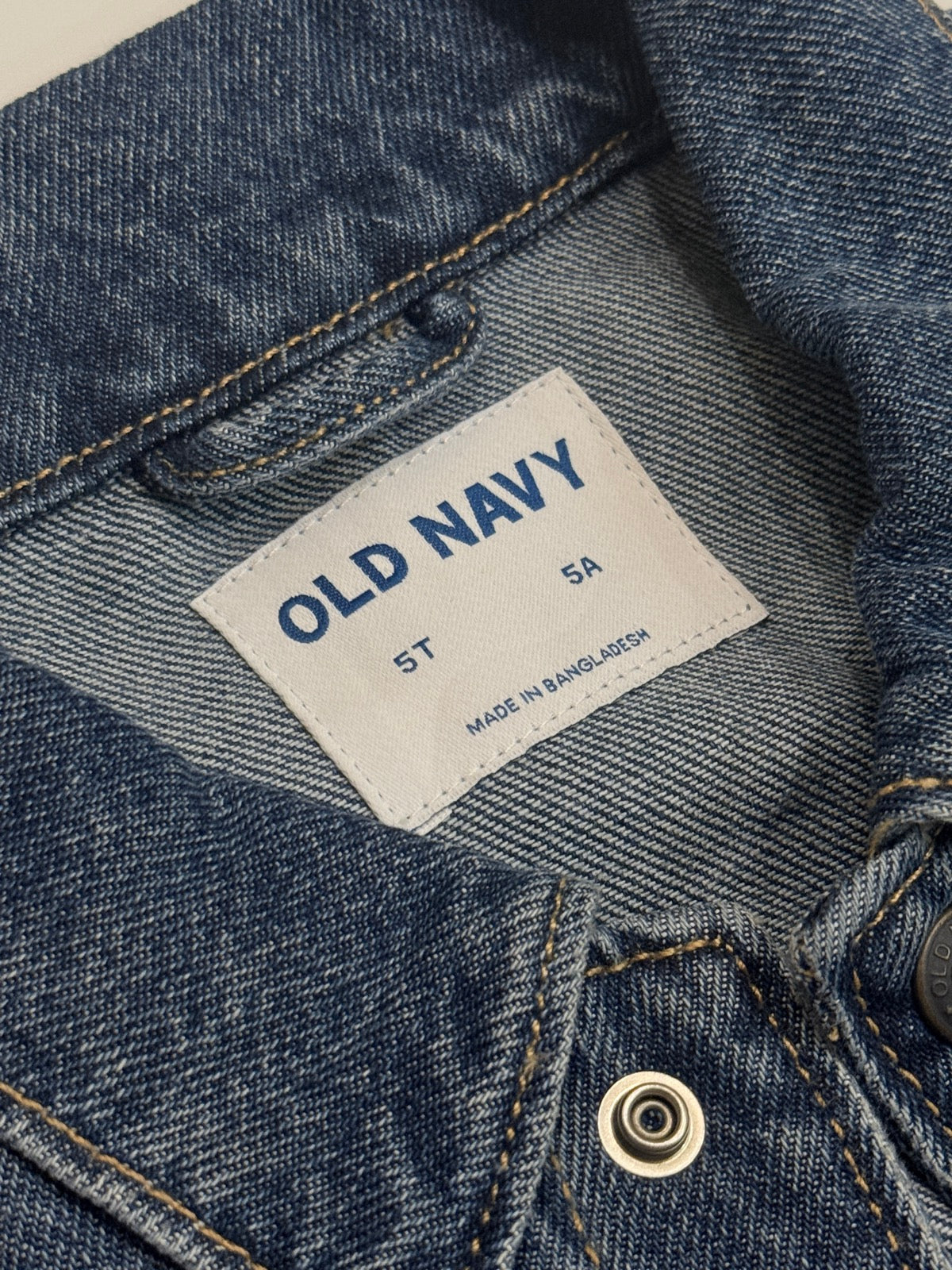 Old Navy Denim Jean Jacket Size 5T