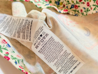 Mini Boden Floral Fox Appliqué Top 5-6Y