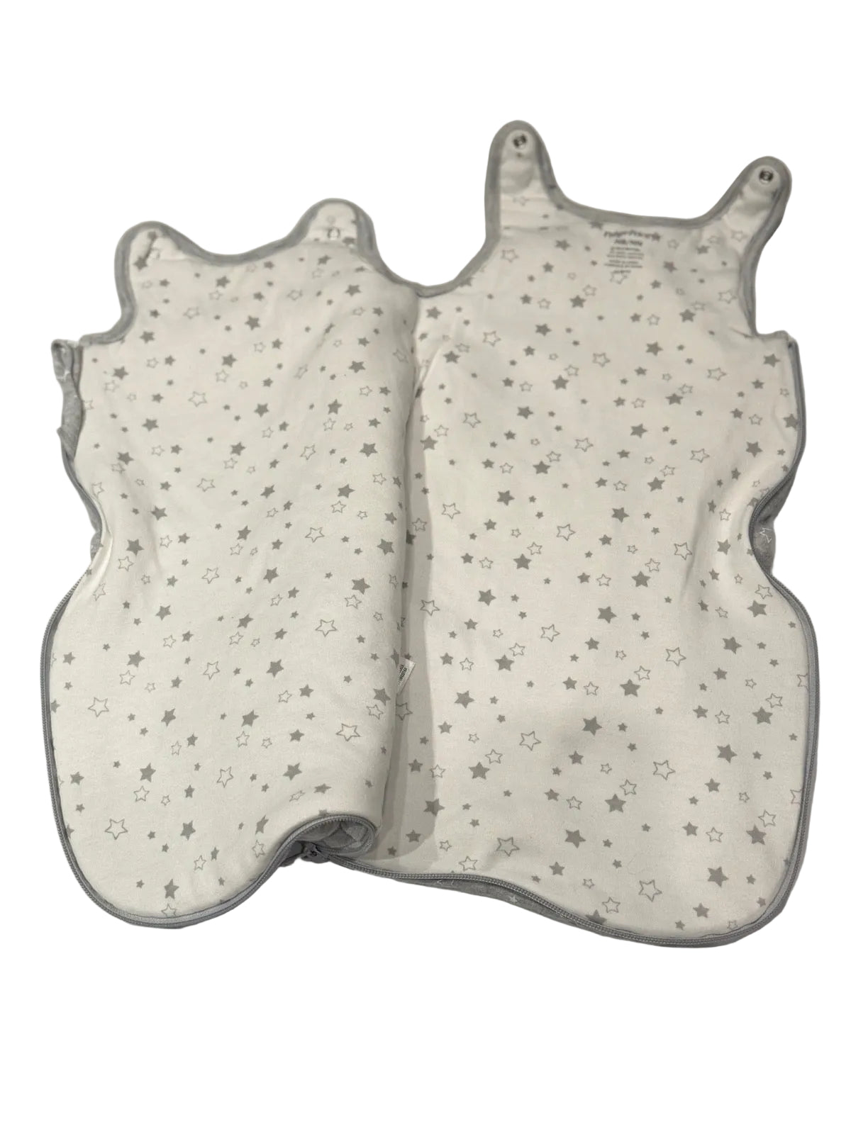 Fisher-Price Gray Stars Sleep Sack NB