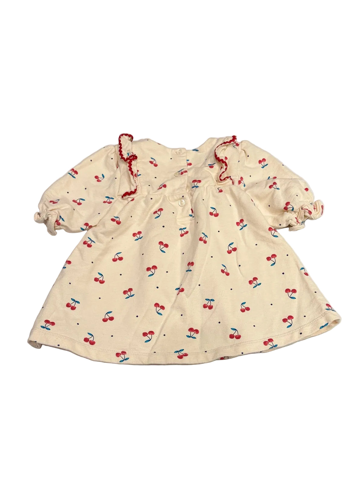 Absorba Cherry Print Dress Size 24M