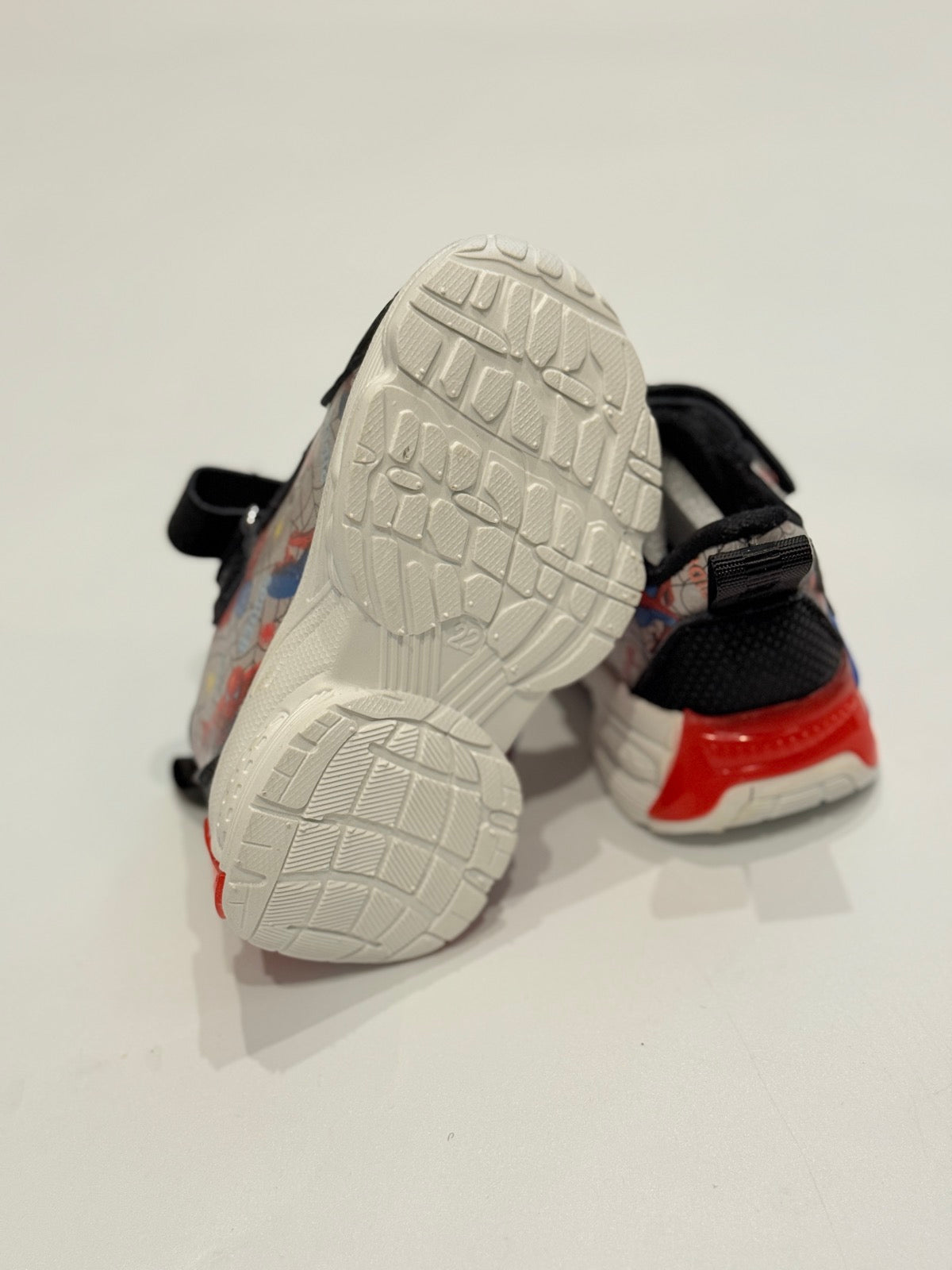 Sneakers Spider-Man Black Red Toddler 22 =6-6.5US