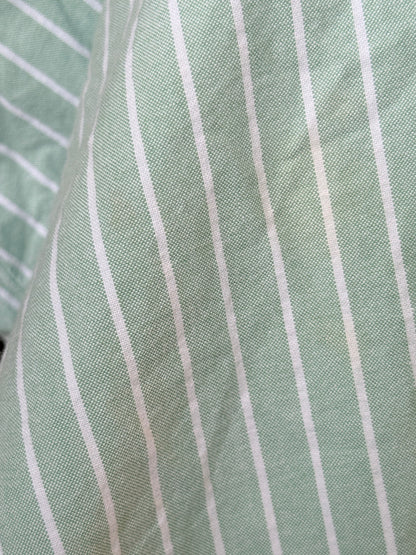 Deux par Deux Mint Striped Jumpsuit Size 8