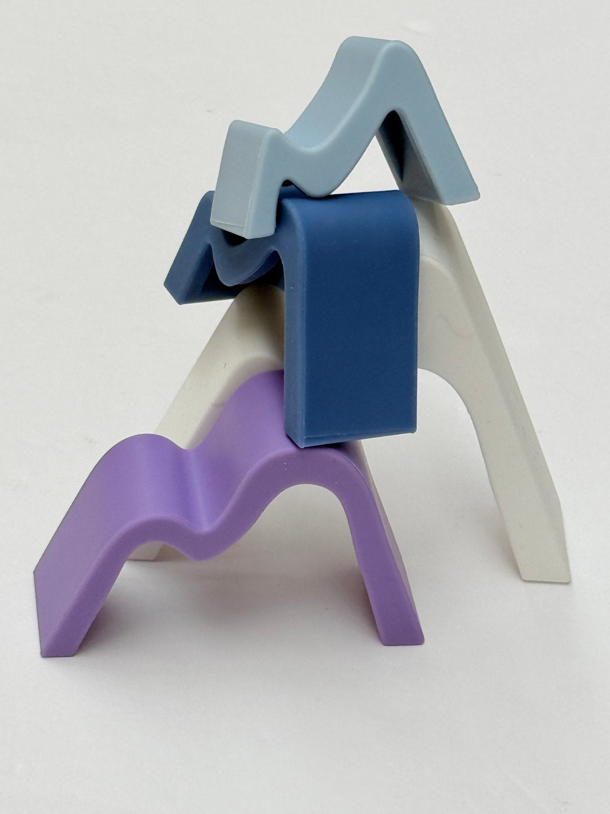 Silicone Mountain Stacking Toy Set