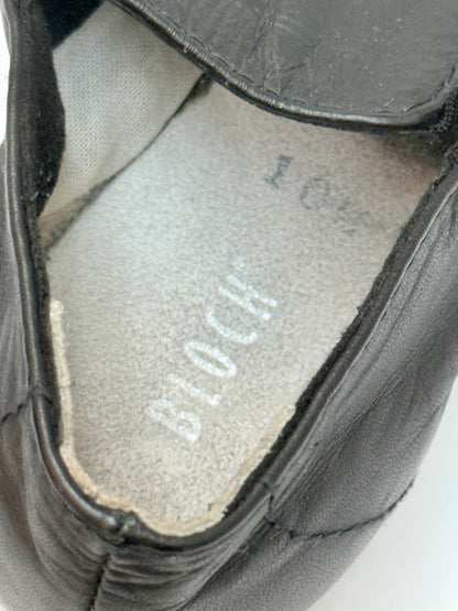 Bloch Black Leather Jazz Shoes Size 10