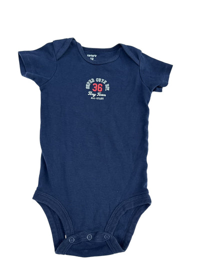 Carter's Navy Super Cute Bodysuit 12m