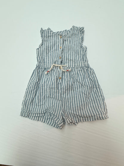 Zara Baby Girl Striped Romper 18/24M