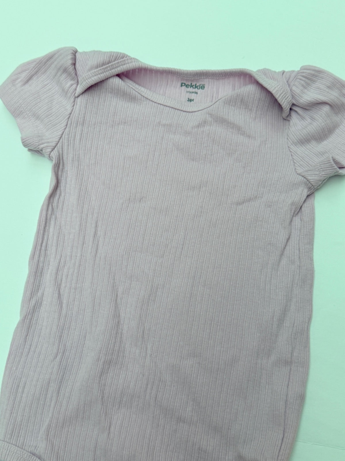Pekkle Ribbed Bodysuit Size 24M