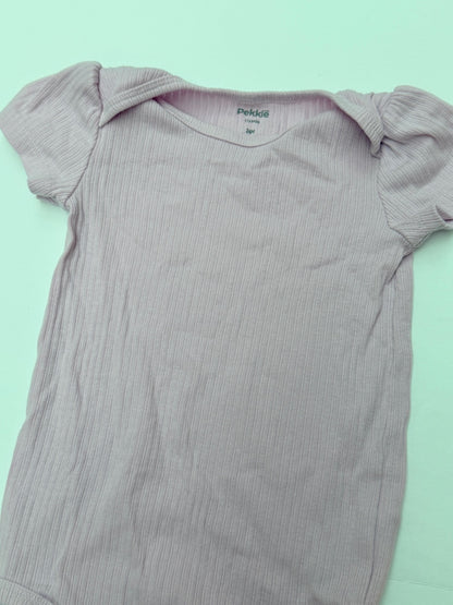Pekkle Ribbed Bodysuit Size 24M