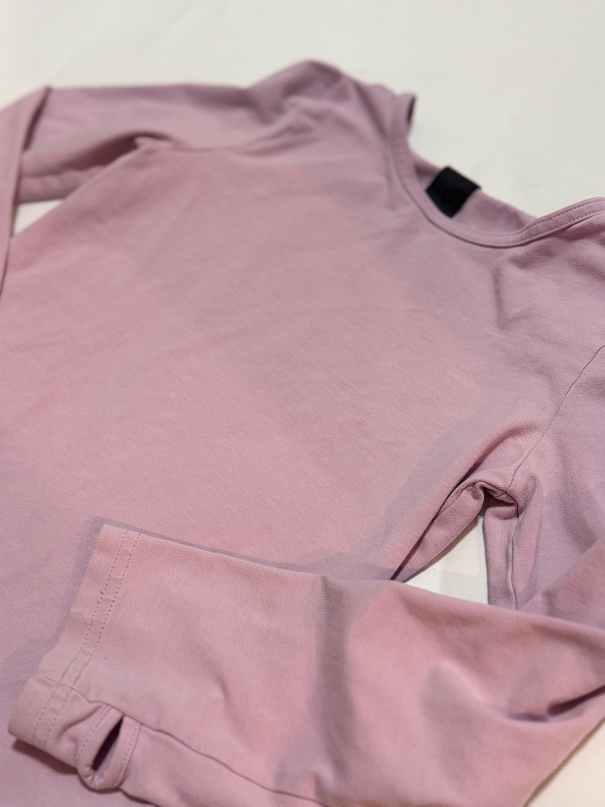 Peekaboo Beans Pink Long Sleeve Top Size 7