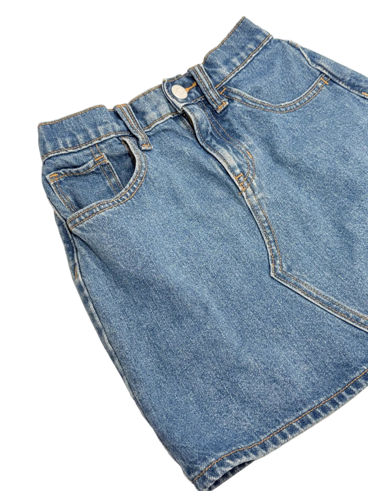 Old Navy Blue Denim Mini Skirt Size 8
