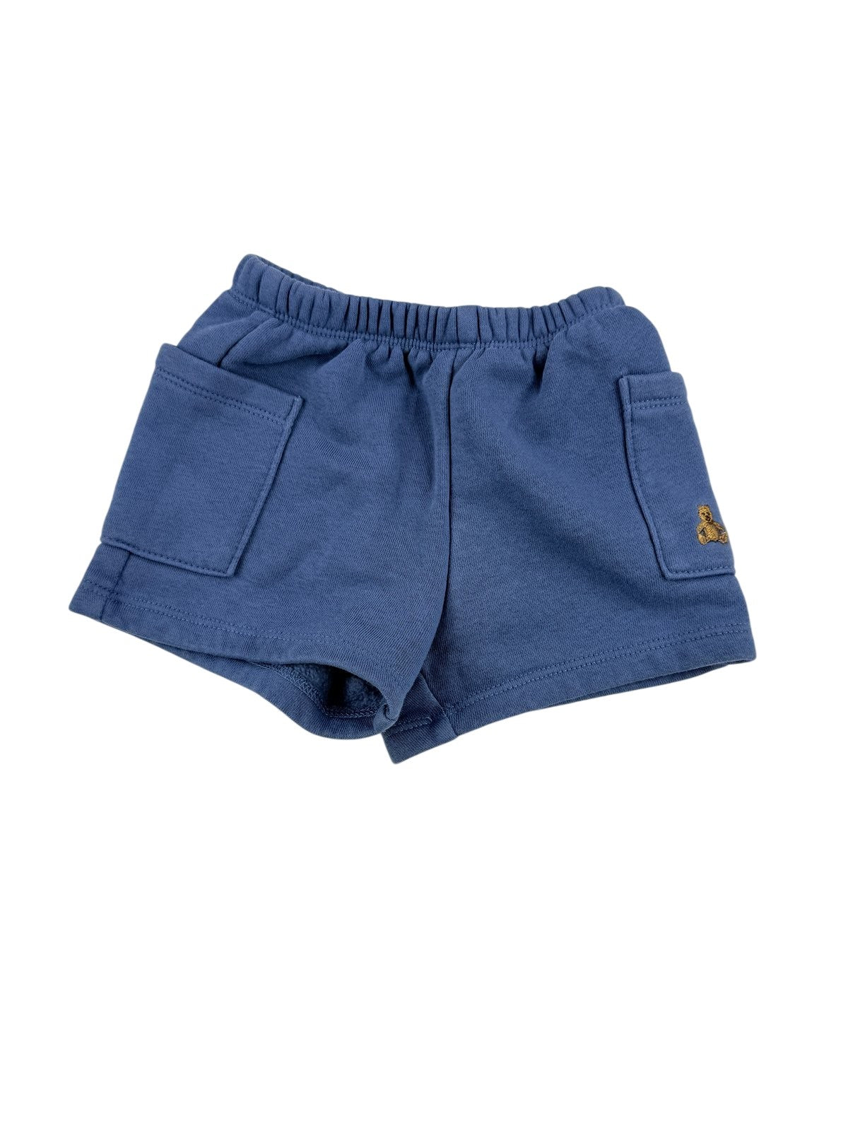 baby Gap Blue Fleece Shorts 3-6M