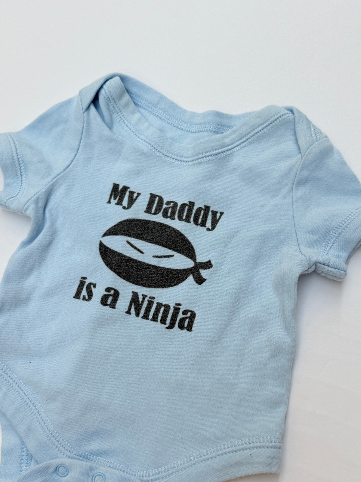 Cafe Press My Daddy is a Ninja Onesie 3-6M
