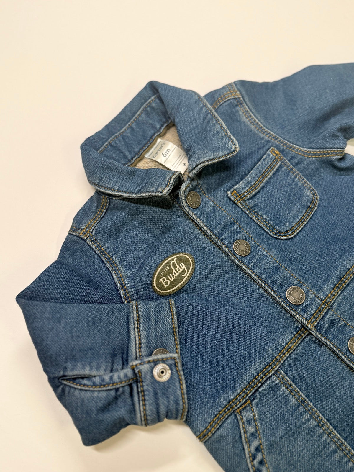 Carter's Little Buddy Denim Jumpsuit 6m