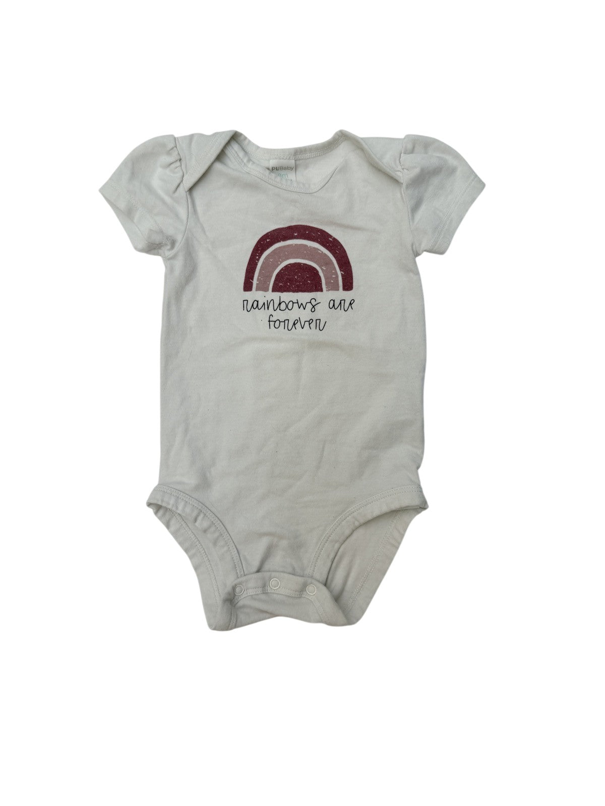 PL Baby Rainbows Are Forever Bodysuit 9M