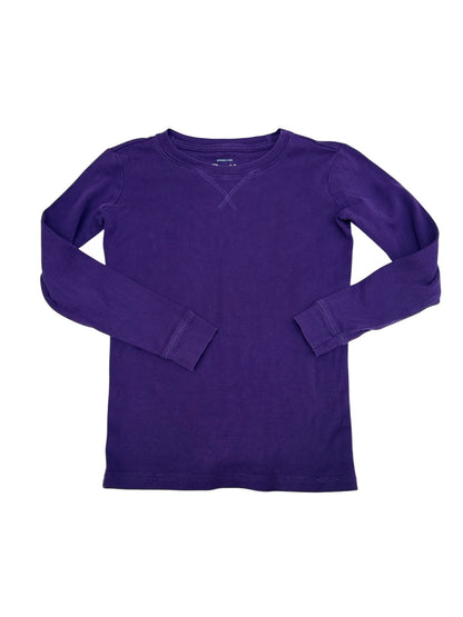 Primary Purple Long Sleeve Tee Size 6-7