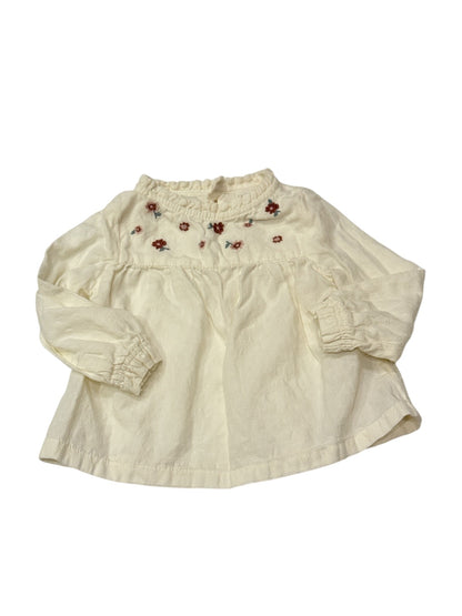 Little Planet by Carter's Floral Blouse 6M