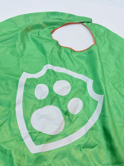 Paw Patrol Rocky Green Cape Costume