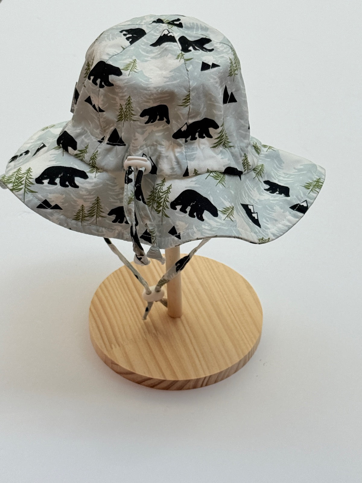 Jan & Jul Bear Print Sun Hat Size S