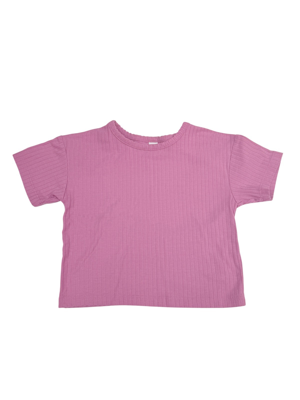 Joe Fresh Pink Ribbed T-Shirt 4T