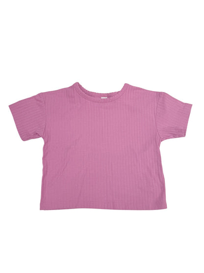 Joe Fresh Pink Ribbed T-Shirt 4T