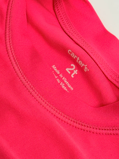 Carter's Pink Dinosaur Rashguard 2T