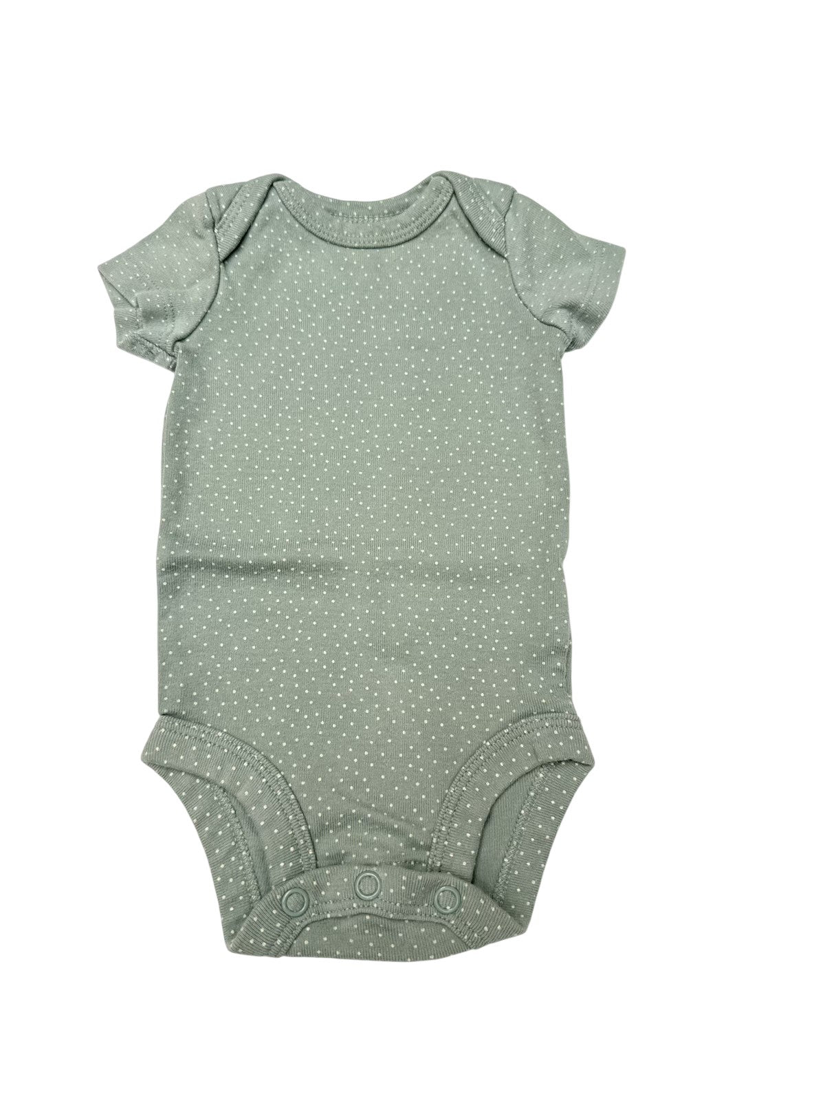 Carter's Green Polka Dot Bodysuit Newborn