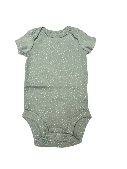 Carter's Green Polka Dot Bodysuit Newborn