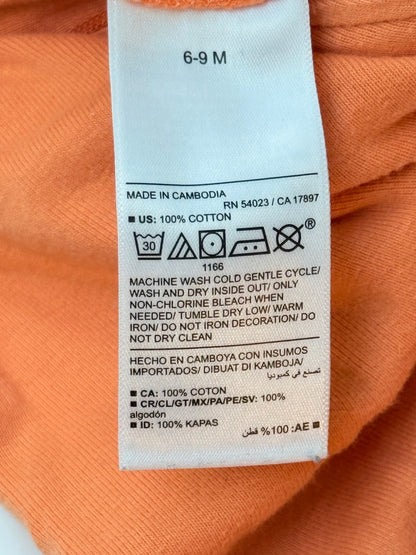 Old Navy Pumpkin Footed Sleeper 6-9M
