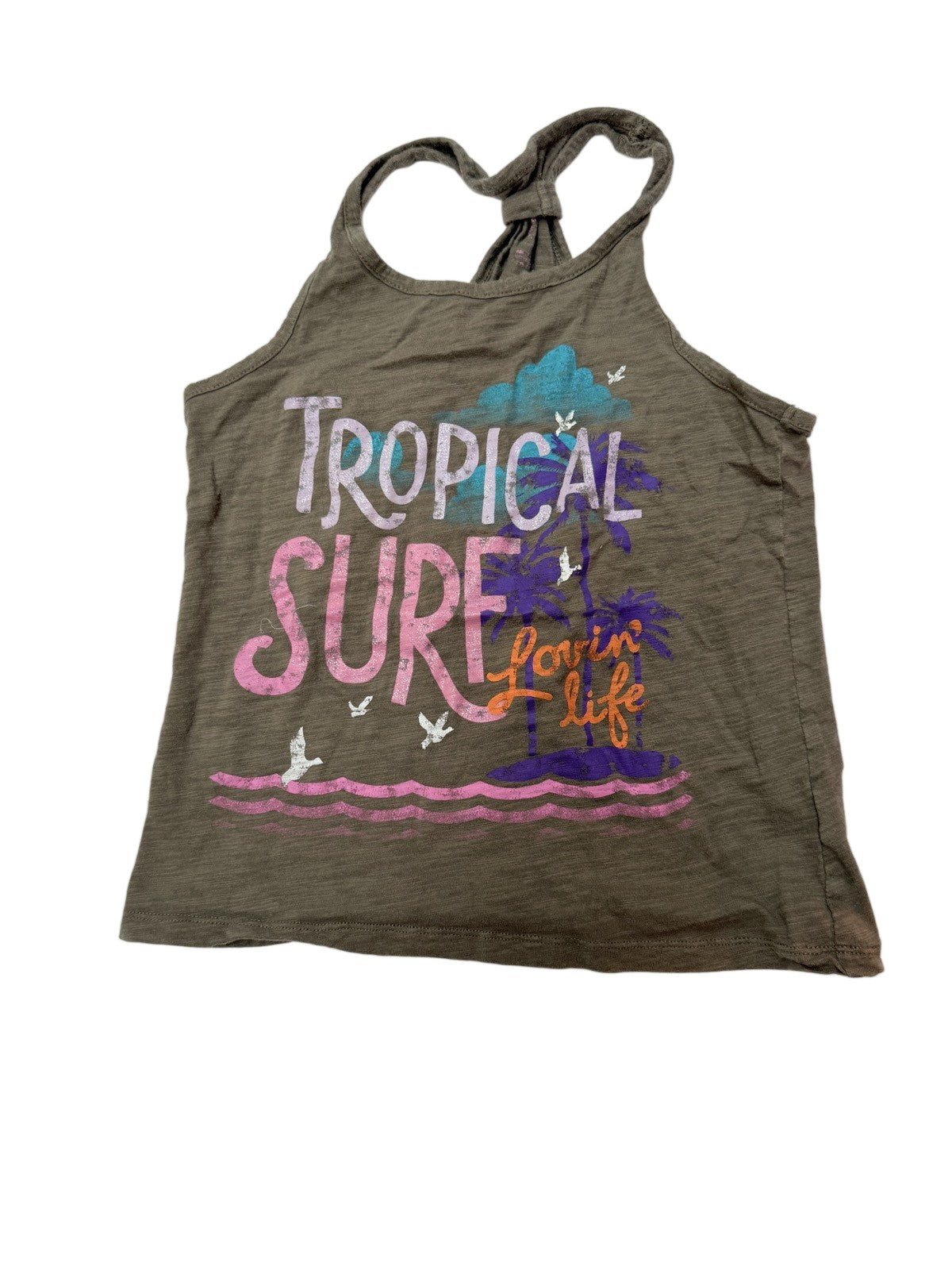 Joe Fresh Tropical Surf Tank Top Size M (8) 8