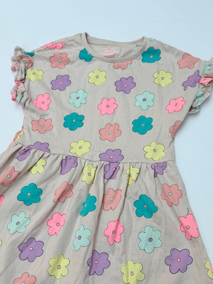 M&S Originals Floral Print Dress Size 7