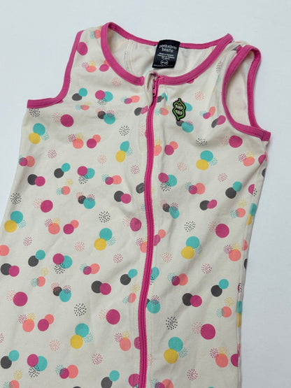 Peekaboo Beans Polka Dot Sleeveless Romper 18-24M