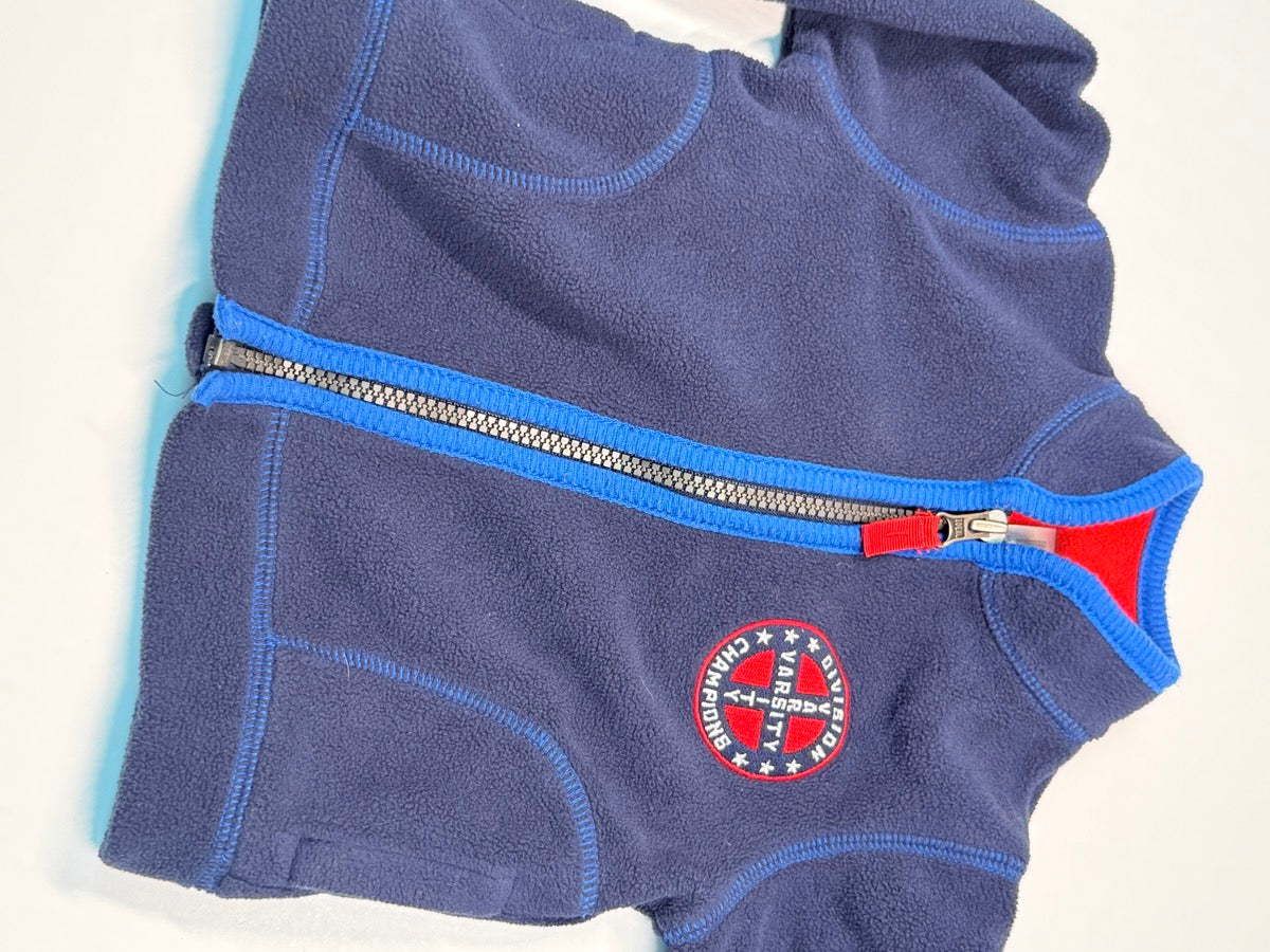 Carter's Varsity Fleece Zip Hoodie 6 Months