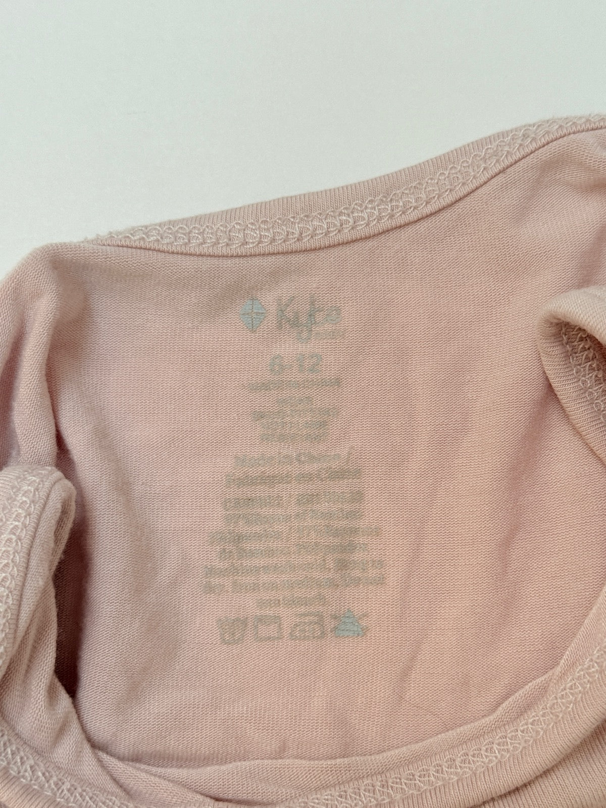 Kyte Baby Long Sleeve Bodysuit Size 6-12M