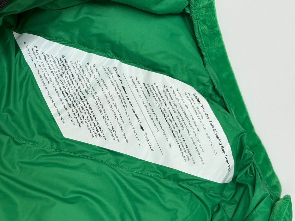 NWT - Morrison Outdoors Little Mo 20° Sleep Sack 6-24M