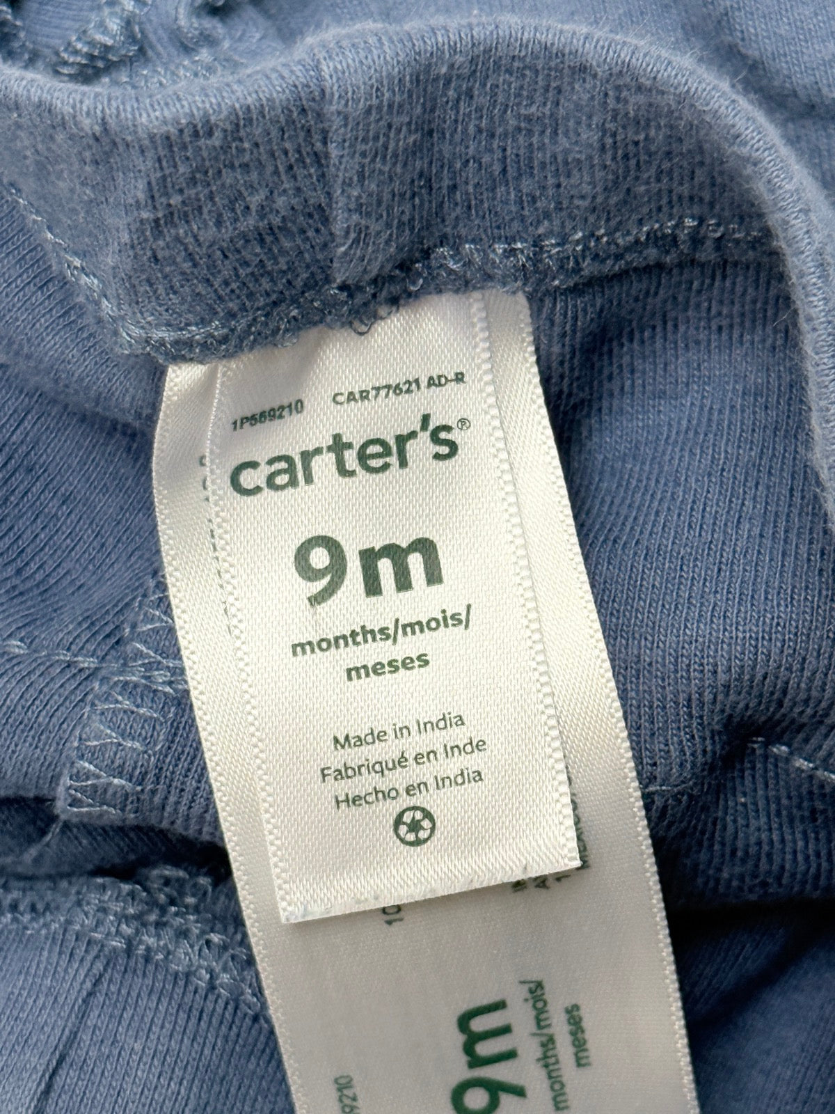 Carter's Ruffle Leggings Blue 9M