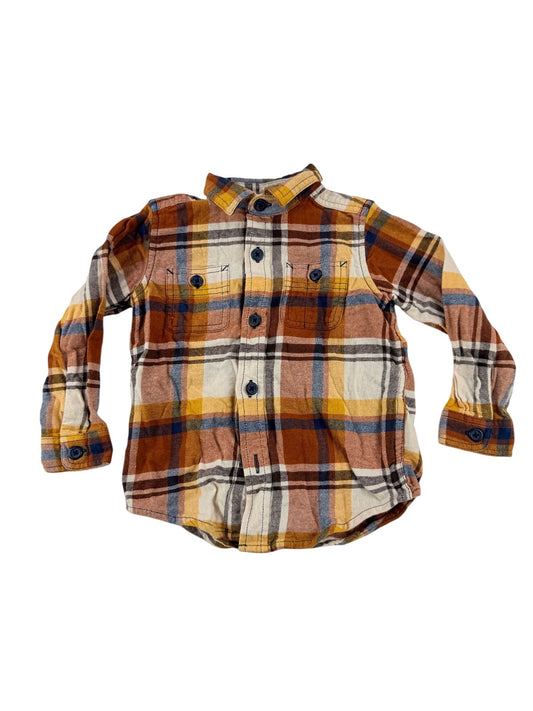 The Children's Place Plaid Flannel Shirt 2T