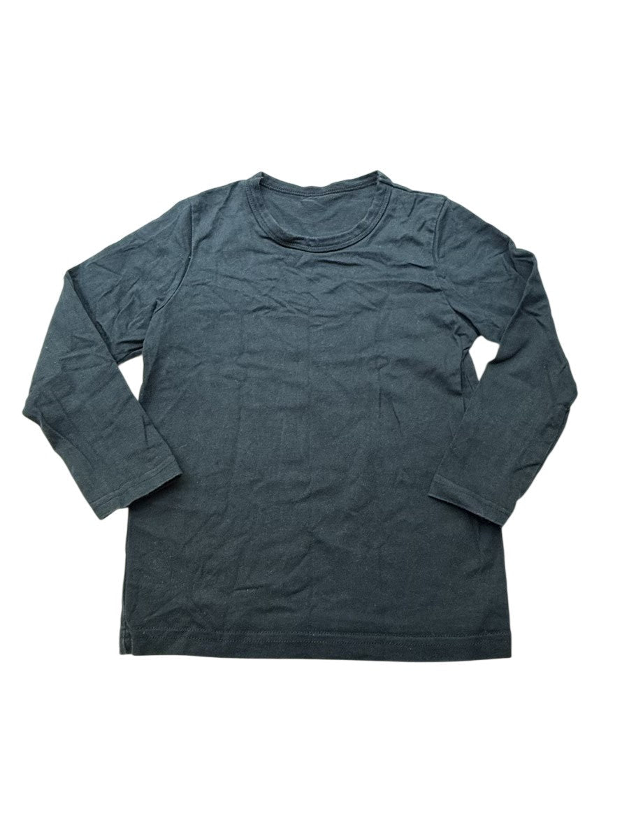 Dark Grey Long Sleeve T-Shirt 4/5Y