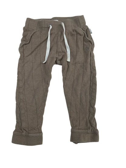 Noppies Taupe Jogger Pants 9-12M