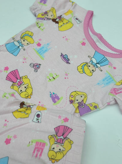 Disney Princess Pajama Set Size 2T