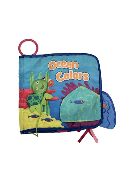 Ocean Colors Soft Cloth Baby Book