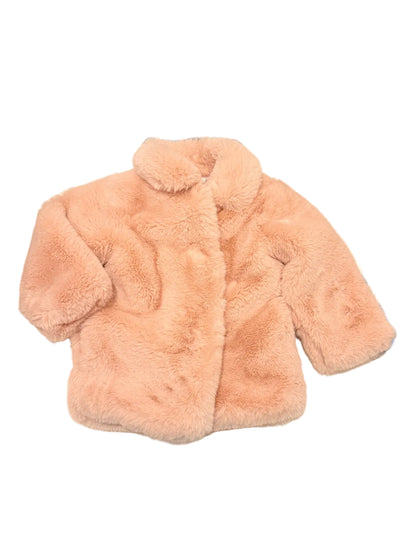Baby Isabella Faux Fur Unicorn Jacket 3/4T