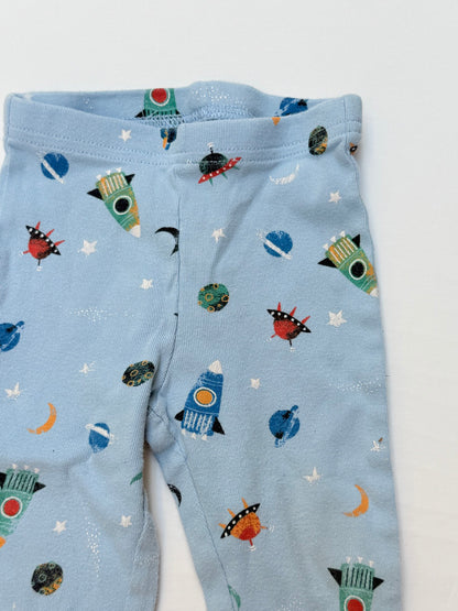 George Space Print Leggings 6-12M