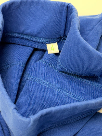 Peekaboo Beans Blue Cargo Pants Size 4