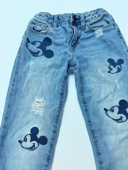Gap Kids Disney Mickey Mouse Jeans Size 8