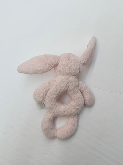 Jellycat Baby Bashful Bunny Ring Rattle Pink