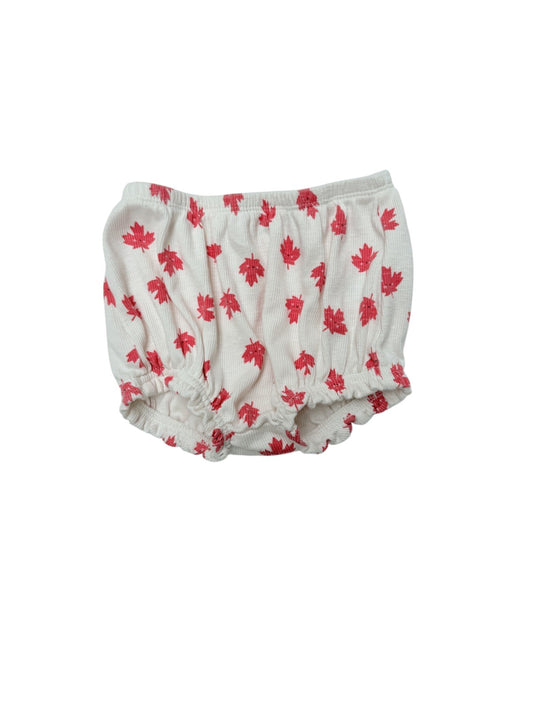 Old Navy Maple Leaf Bloomer Shorts 18-24M