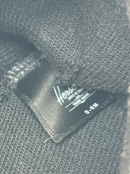 Herschel Supply Co. Black Pom Beanie 0-6M