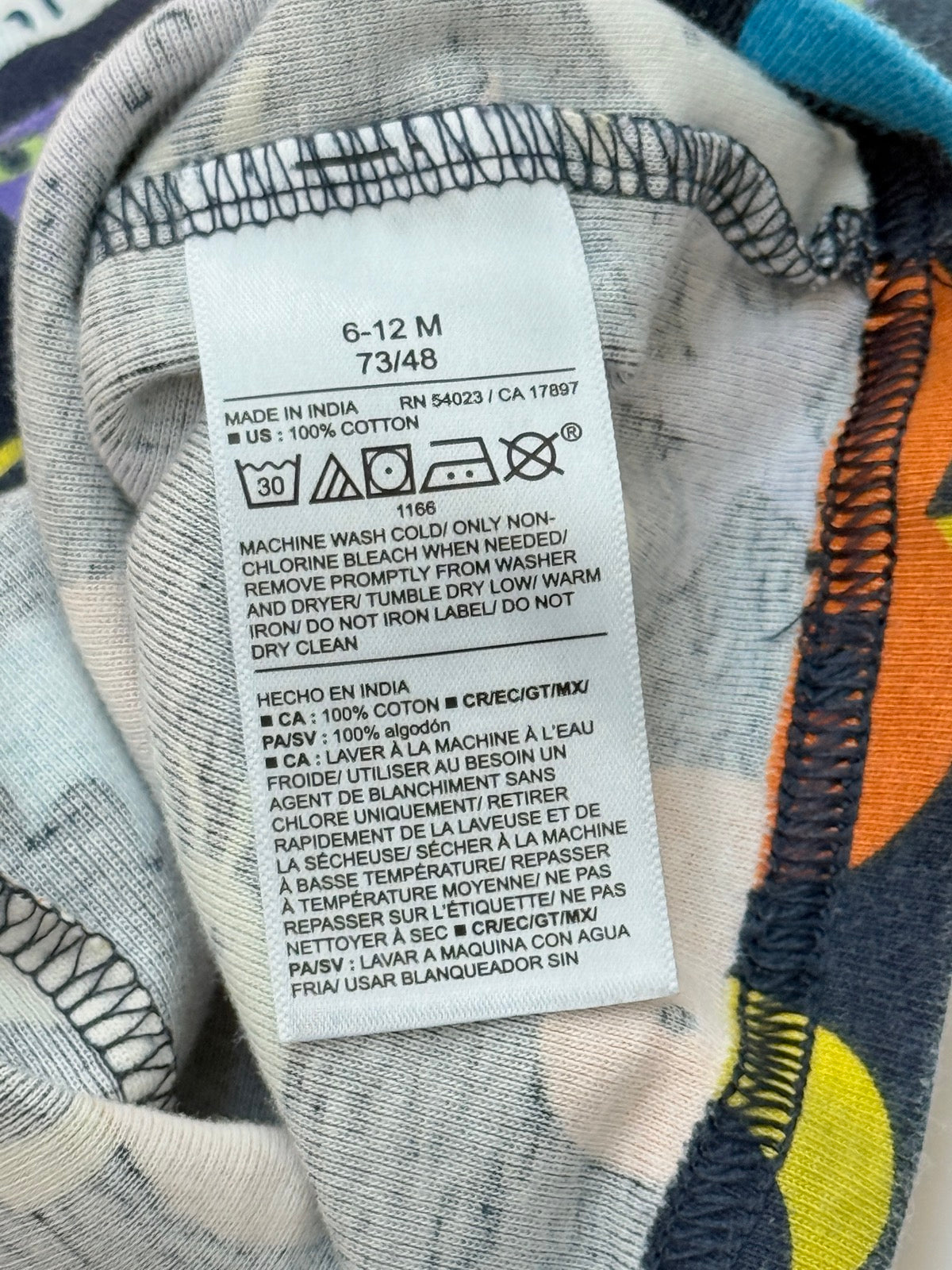 Old Navy Halloween Print Pajama Set 6-12M