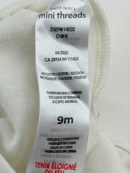 Petit Lem's Mini Threads Dinosaur Bodysuit 9M